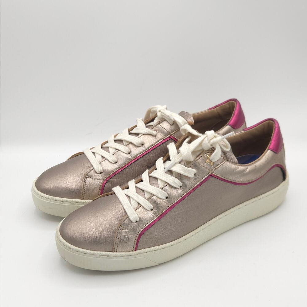 Hilfiger Women's  metallic pink sneakers size 9.5
